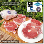 Lamb LEG BONELESS frozen Australia MIDFIELD half cut +/- 1.5kg (price/kg)